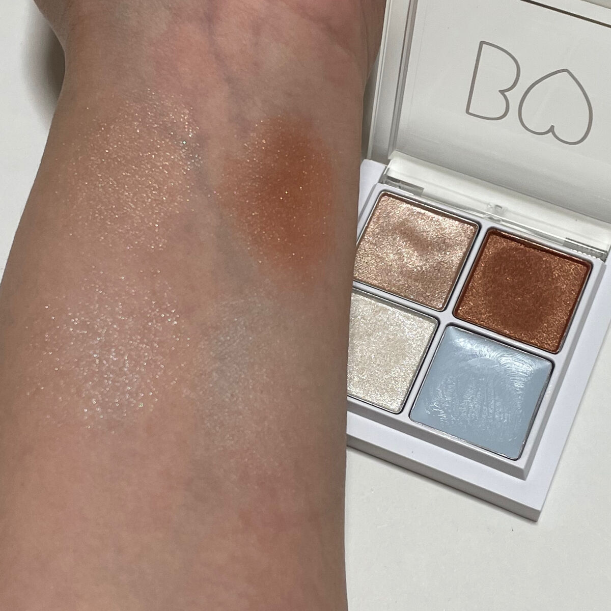 THE アイパレR/b idol/アイシャドウパレットを使ったクチコミ（2枚目）