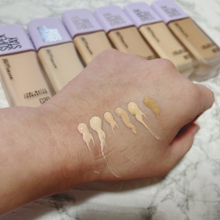 SPステイ ルミマット リキッド ファンデーション/MAYBELLINE NEW YORK/リキッドファンデーションを使ったクチコミ(2枚目)