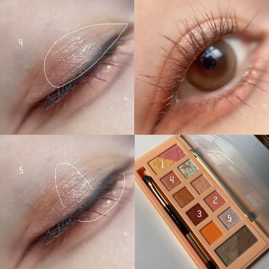 ZEESEA「ファンタジーパーク」12色アイシャドウパレット/ZEESEA/アイシャドウパレットを使ったクチコミ（3枚目）