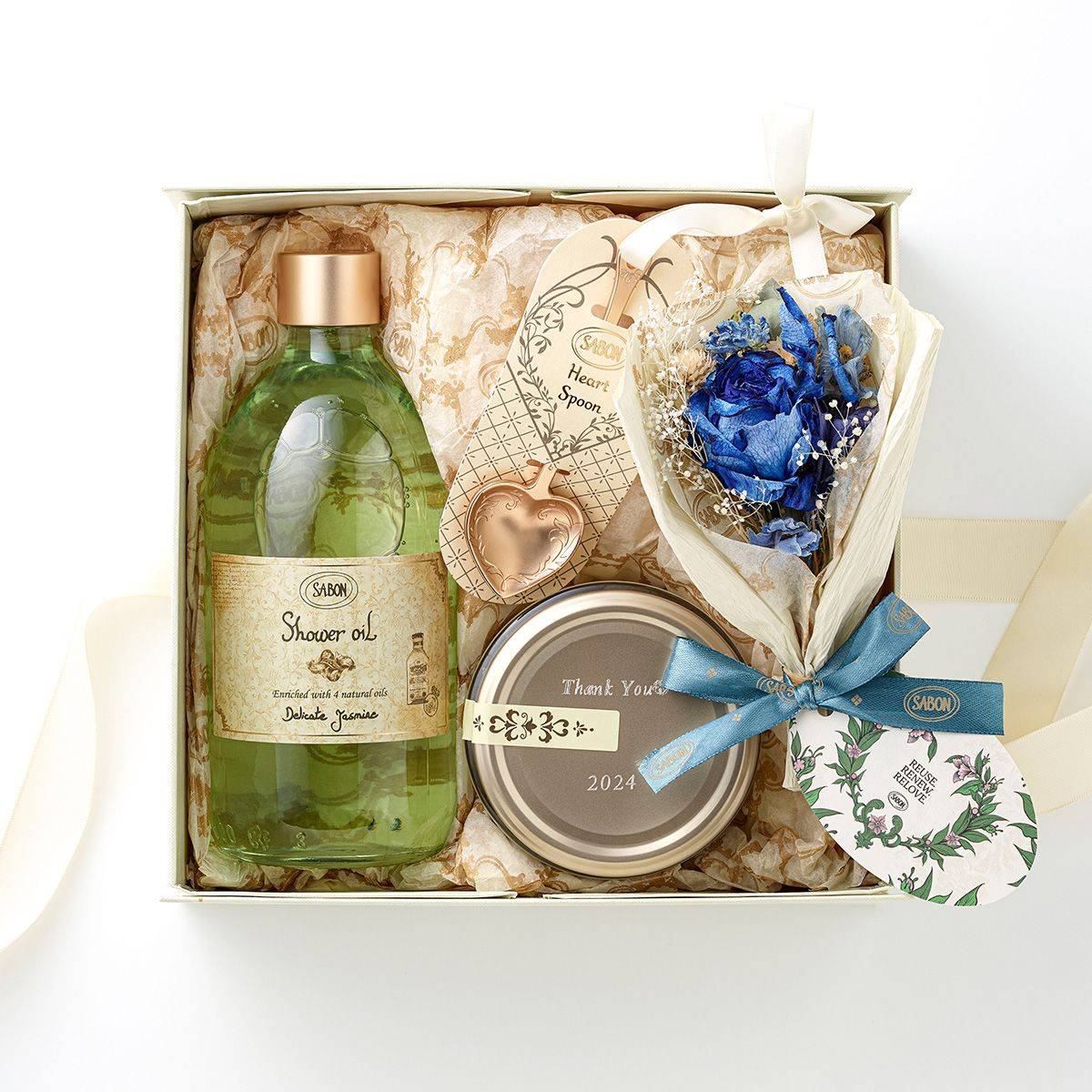 RELOVE FLOWER スペシャルキット デリケート・ジャスミン SABON