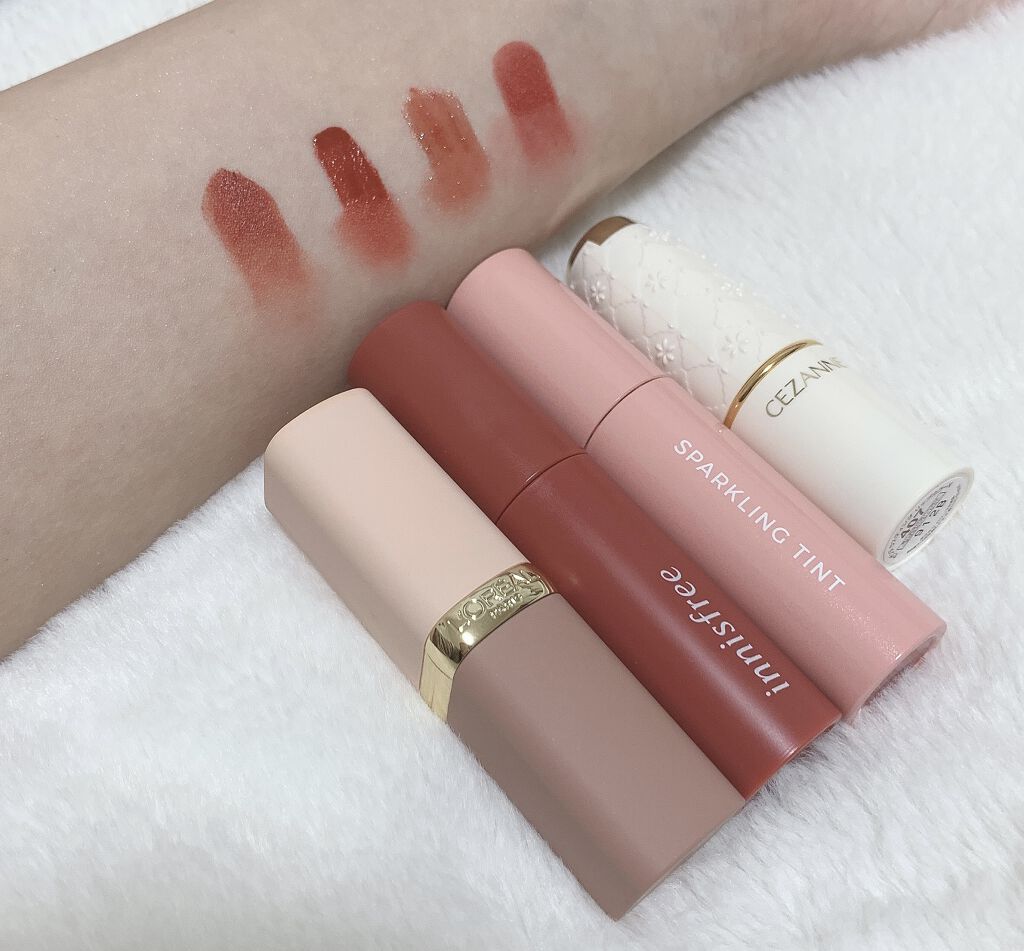 ラスティング リップカラーN/CEZANNE/口紅を使ったクチコミ（2枚目）