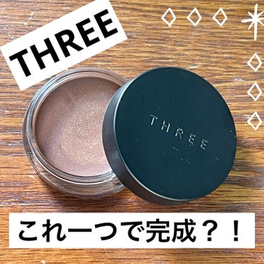 グラムトーンカラーカスタード/THREE/ジェル・クリームチークを使ったクチコミ（1枚目）