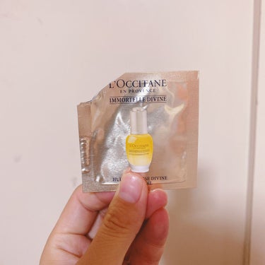 イモーテル ディヴァインインテンシヴオイル/L'OCCITANE/ブースター・導入液を使ったクチコミ（1枚目）