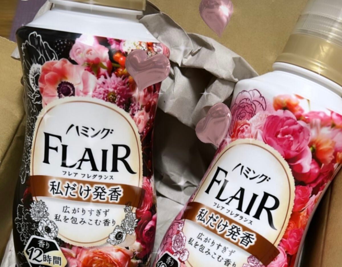 ハミング フレア フレグランス フローラルスウィートの香り/ハミングフレア/柔軟剤を使ったクチコミ(1枚目)