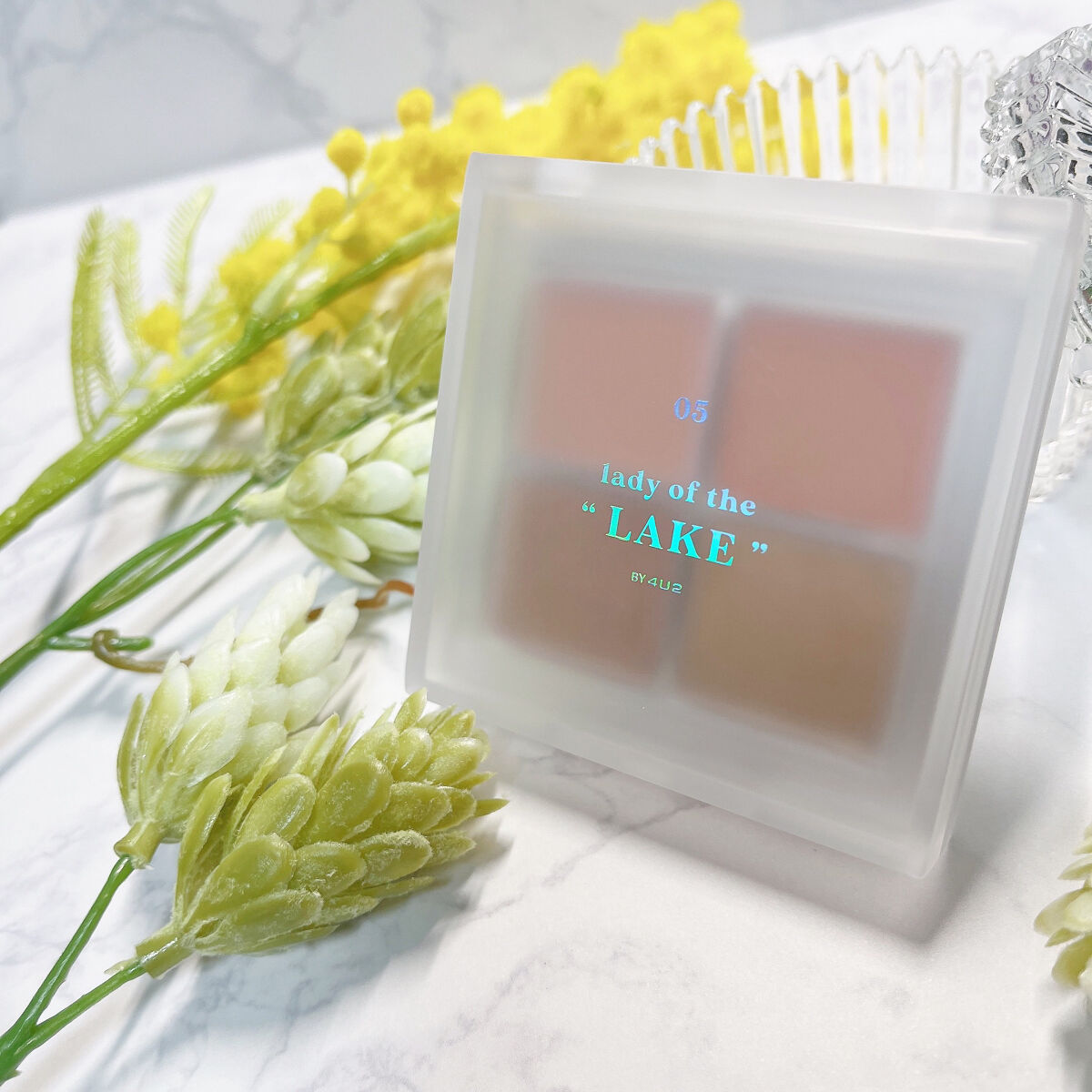 アイシャドウパレット 05 レディーオブザレイク/4U2/アイシャドウパレットを使ったクチコミ（1枚目）