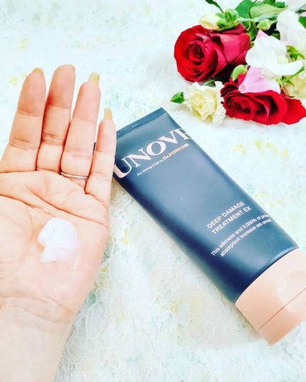 ディープダメージトリートメントEX/UNOVE/洗い流すヘアトリートメントを使ったクチコミ(4枚目)