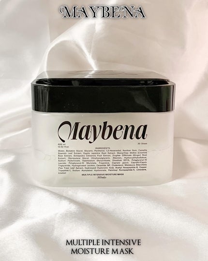 マルチプルインテンシブモイスチャーマスク/MAYBENA/シートマスク・パックを使ったクチコミ(3枚目)