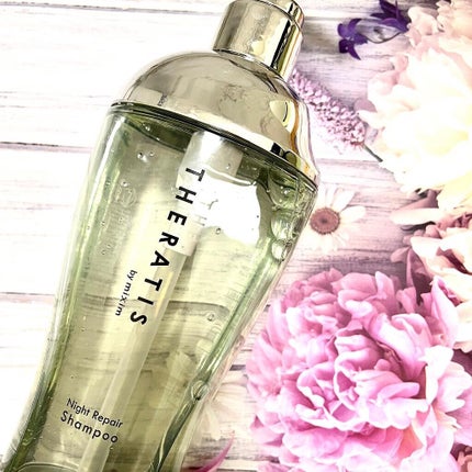 ナイトリペア シャンプー/ヘアトリートメント/THERATIS/シャンプー・コンディショナーを使ったクチコミ(2枚目)