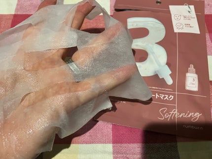 3番 すべすべキメケアシートマスク/numbuzin/シートマスク・パックを使ったクチコミ(5枚目)