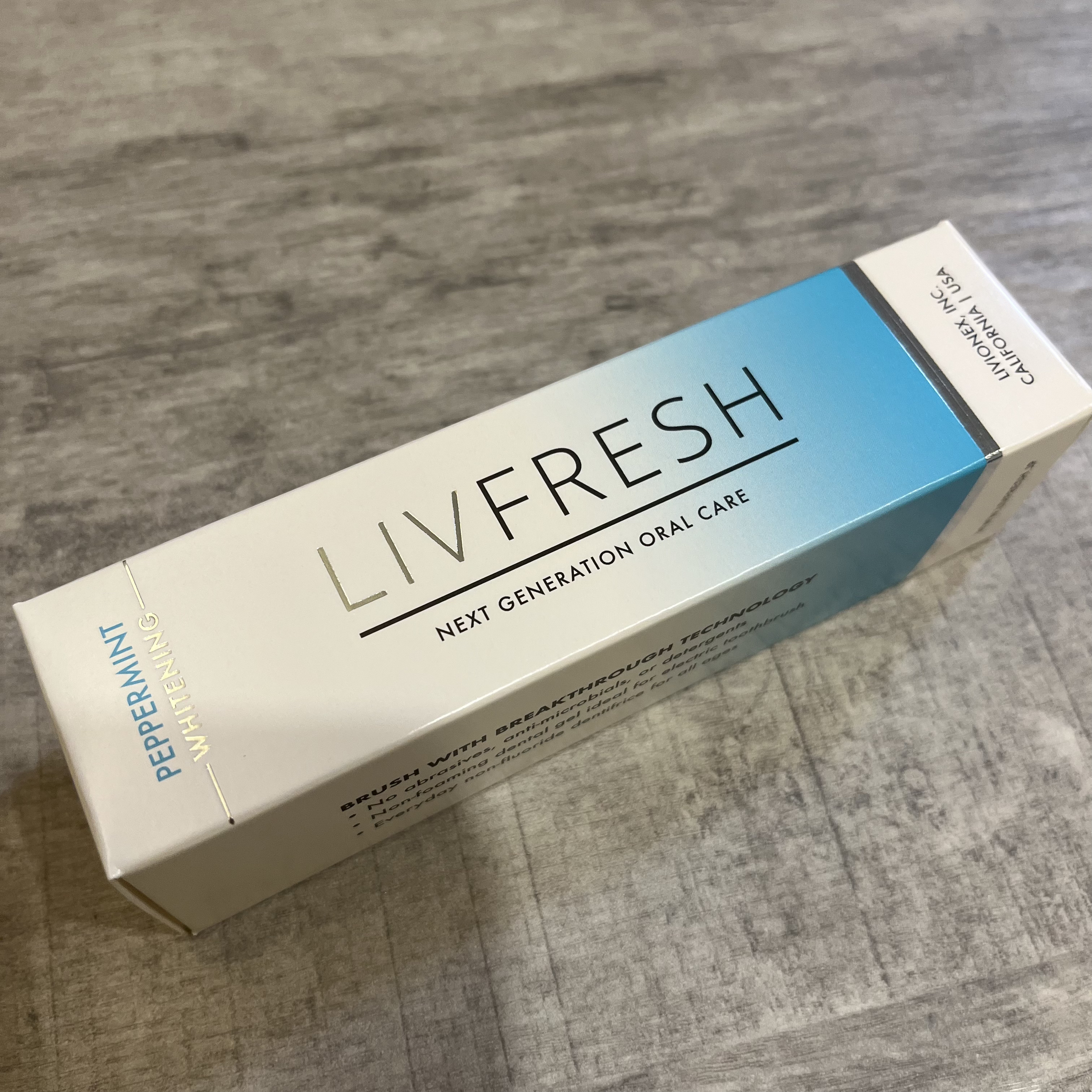 リブフレッシュ オーラルジェル/リブフレッシュ /歯磨き粉を使ったクチコミ（1枚目）