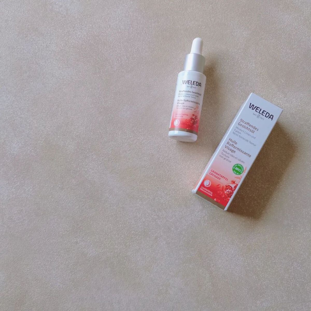 ざくろ フェイシャルオイル/WELEDA/フェイスオイルを使ったクチコミ(1枚目)