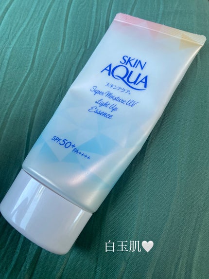 スーパーモイスチャーUVライトアップエッセンス/スキンアクア/日焼け止めローションを使ったクチコミ(1枚目)
