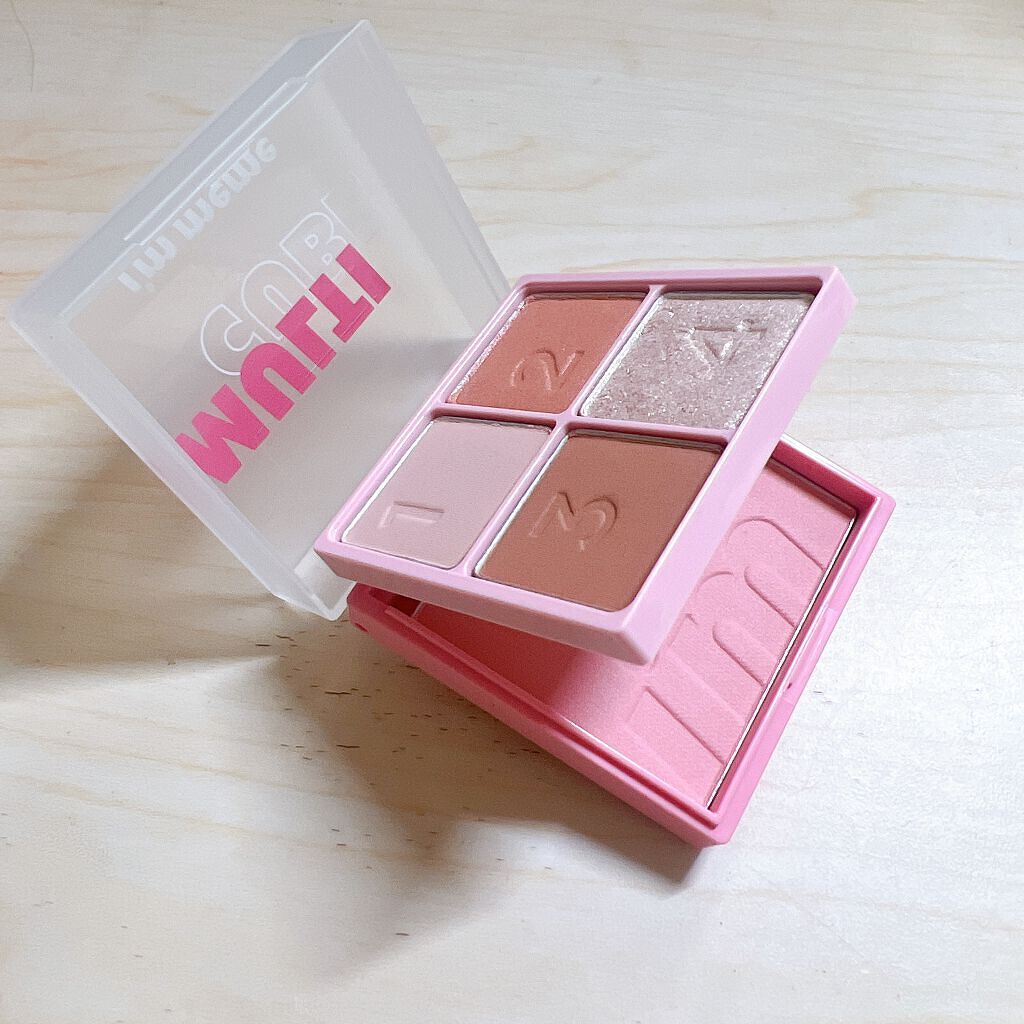 マルチキューブ/i’m meme/アイシャドウパレットを使ったクチコミ(2枚目)