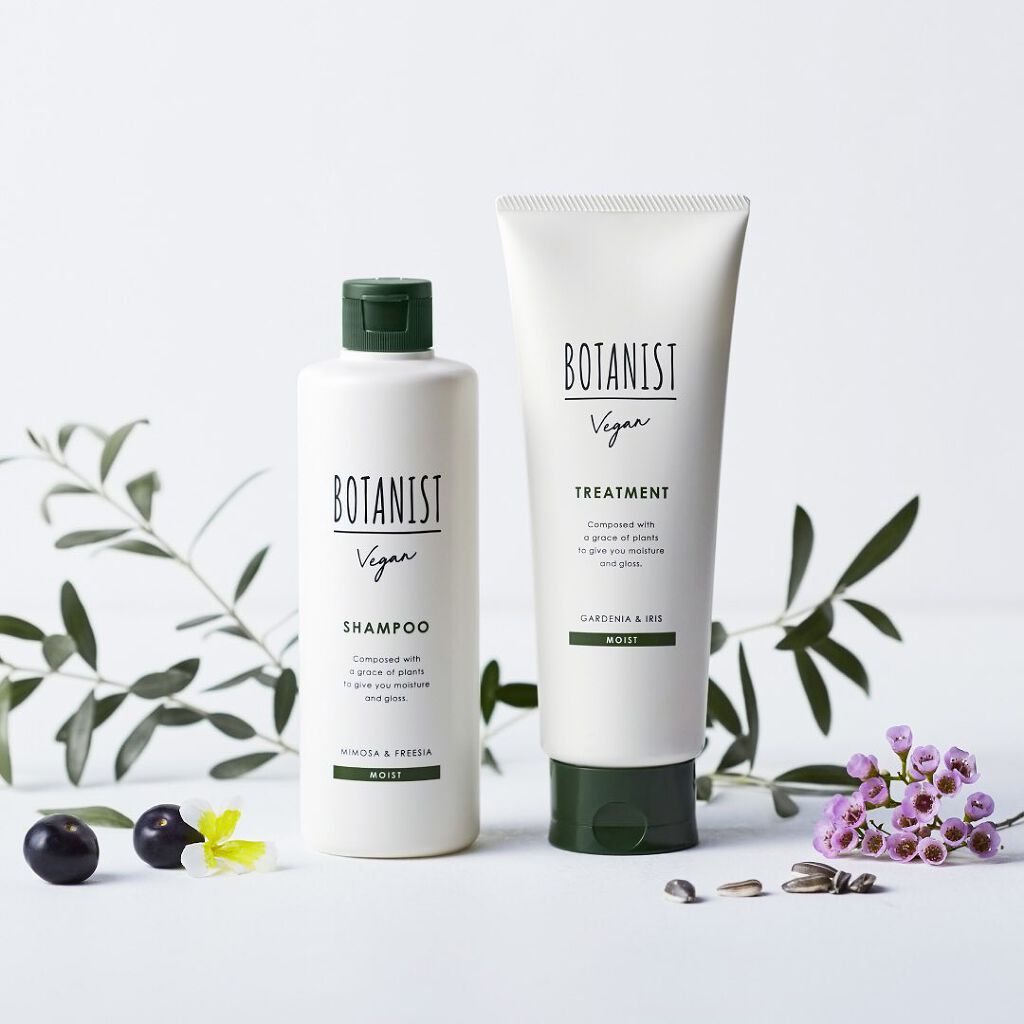 ヴィーガン シャンプー（モイスト）/BOTANIST/市販シャンプーを使ったクチコミ（1枚目）