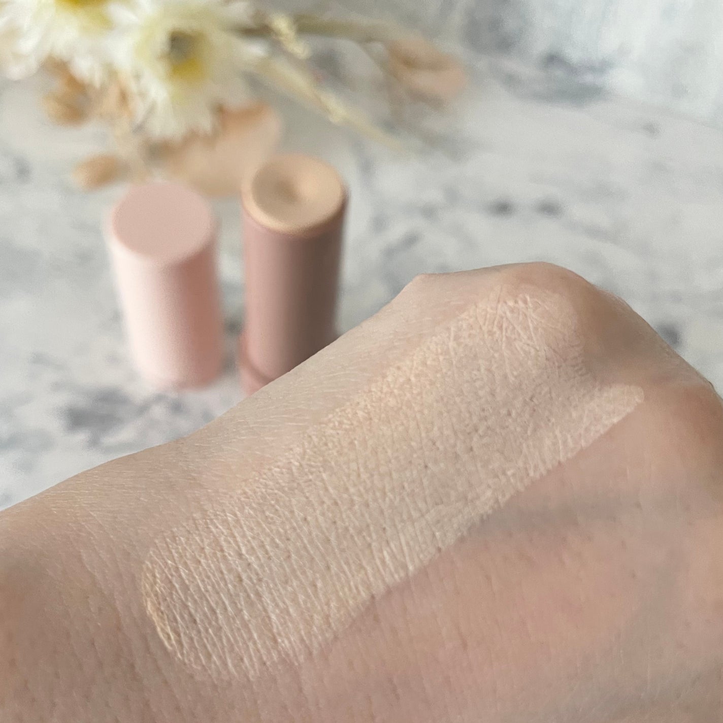 ヴィーガンナチュラルカバースティックファンデーション/DERMASHARE/その他ファンデーションを使ったクチコミ(8枚目)