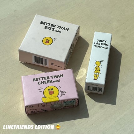 LINE FRIENDS EDITION/rom&nd/メイクアップキットを使ったクチコミ(2枚目)