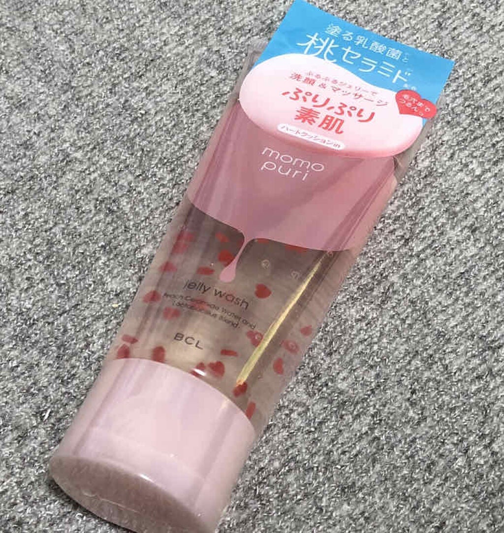 潤いジェリー洗顔/ももぷり/洗顔フォームを使ったクチコミ(1枚目)