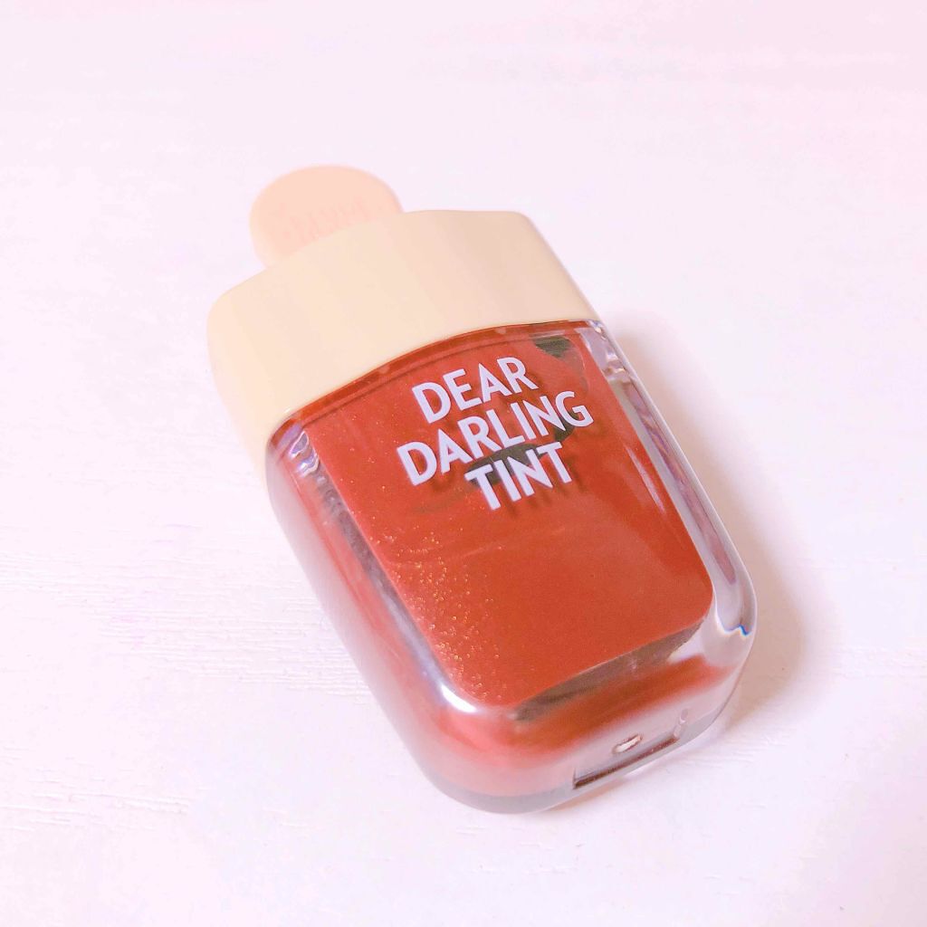 ディアダーリン ウォータージェルティント (アイスティント)/ETUDE/口紅を使ったクチコミ(1枚目)