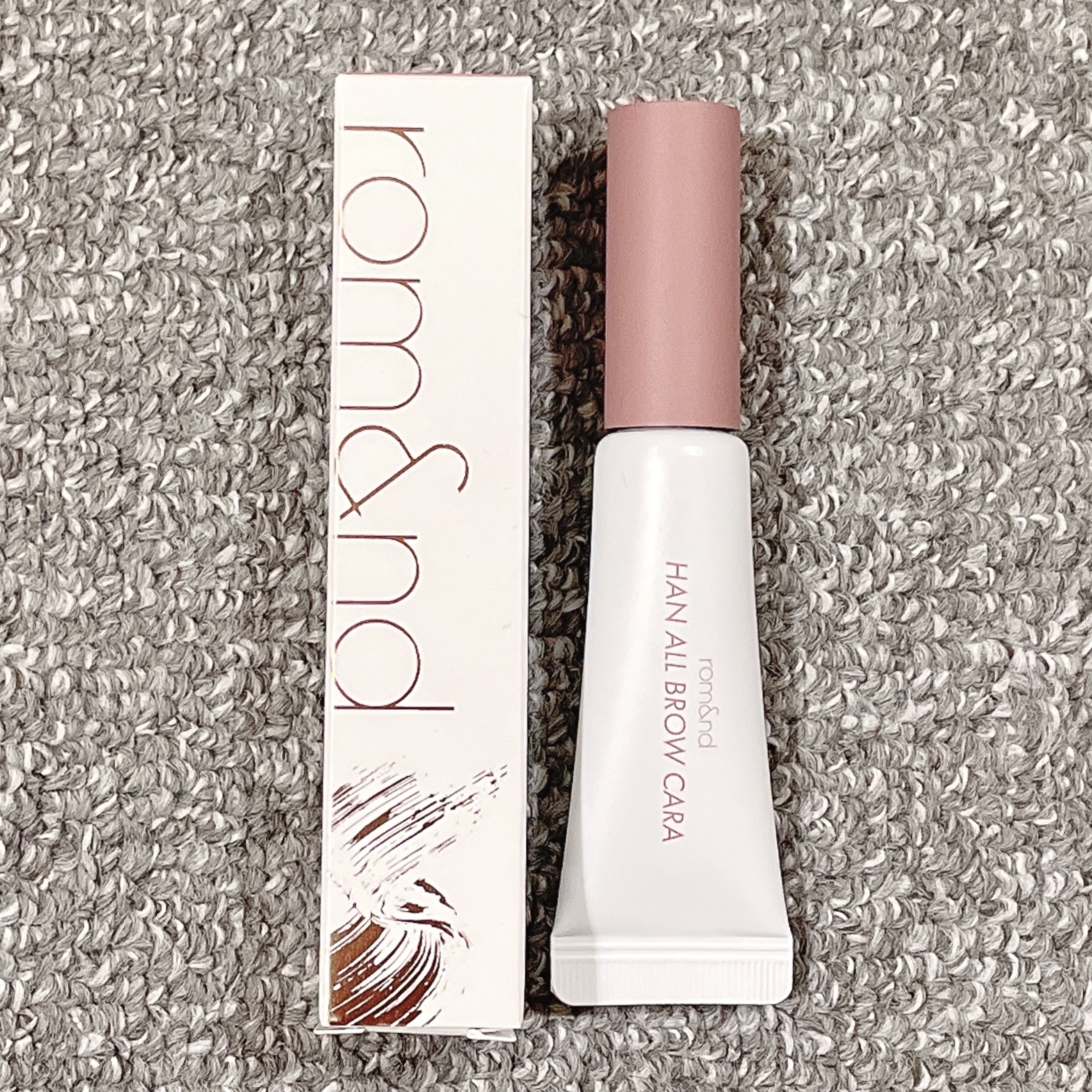 ハンオールブロウカラ/rom&nd/眉マスカラを使ったクチコミ（1枚目）