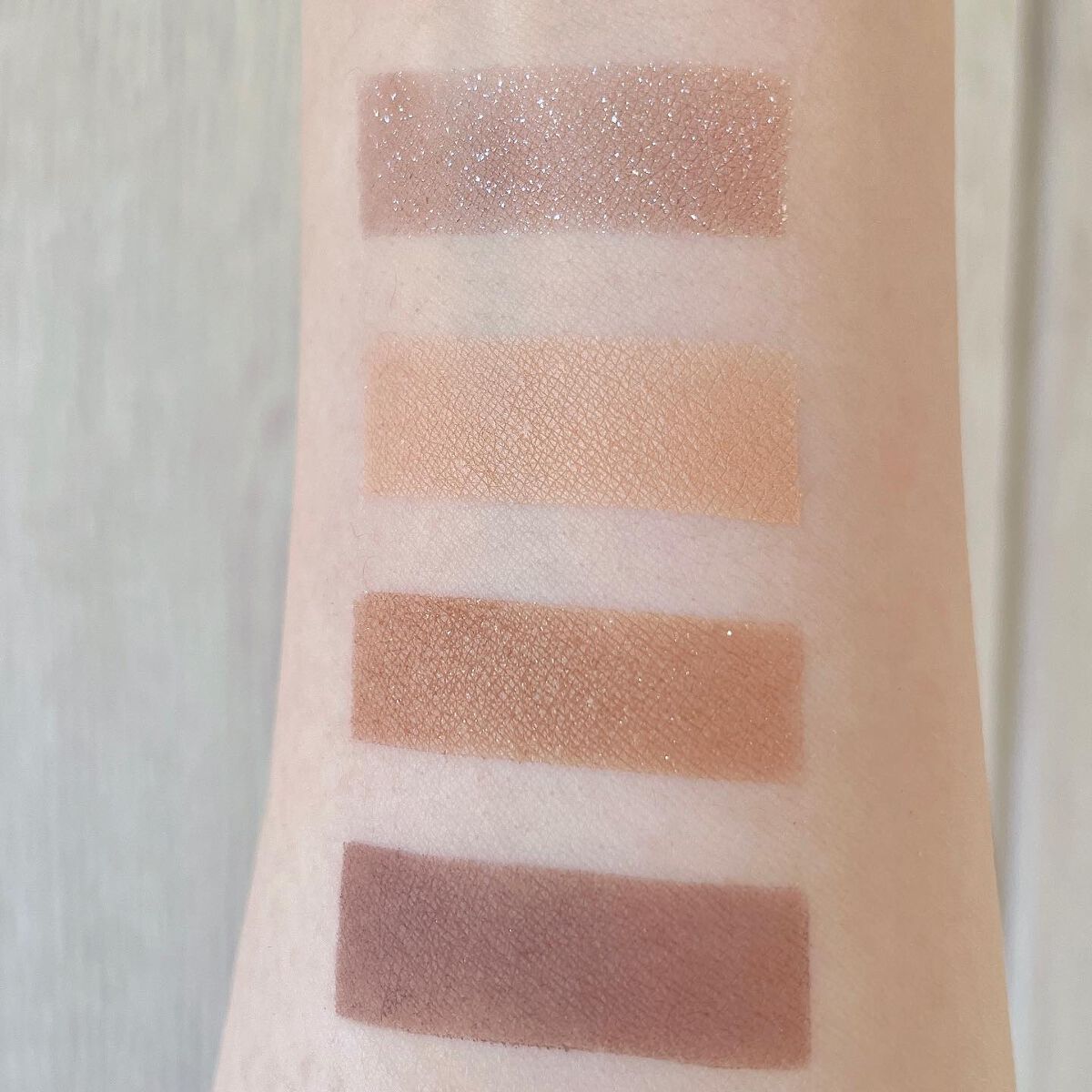 テイスティングライフアイシャドウパレット/INTO U/アイシャドウパレットを使ったクチコミ(3枚目)