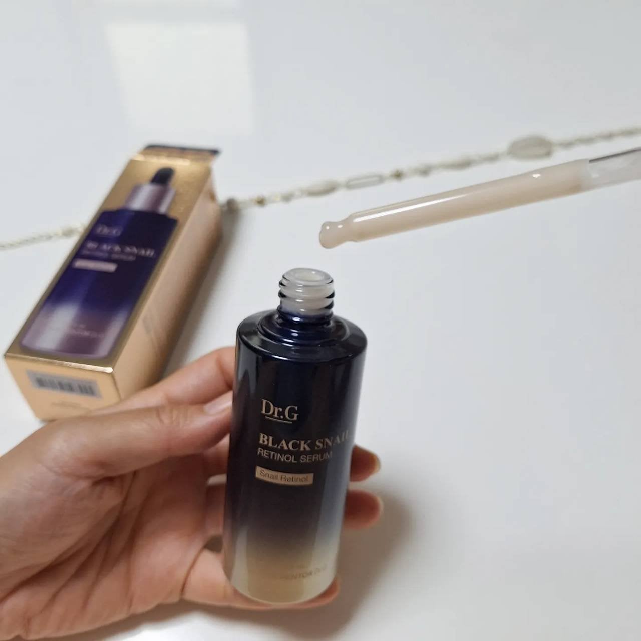 ブラックスネイルレチノールセラム/Dr.G/美容液を使ったクチコミ(2枚目)