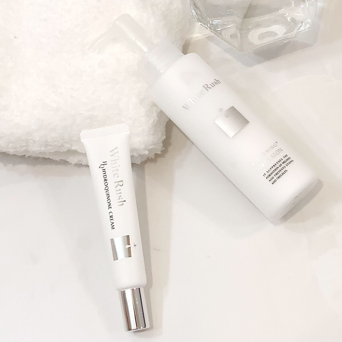 HQクリーム/White Rush/フェイスクリームを使ったクチコミ(4枚目)