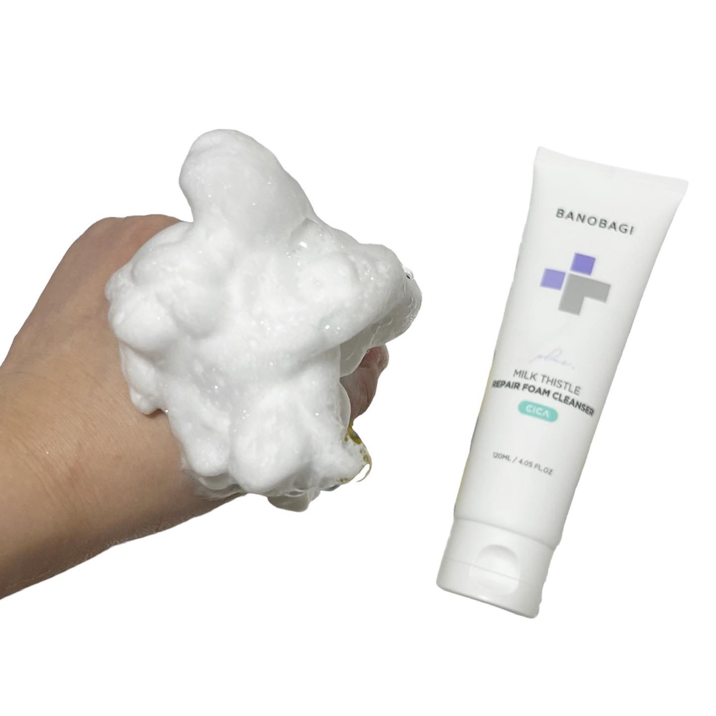 ミルクシスルリペアシカフォームクレンザー プラス/BANOBAGI/洗顔フォームを使ったクチコミ（3枚目）