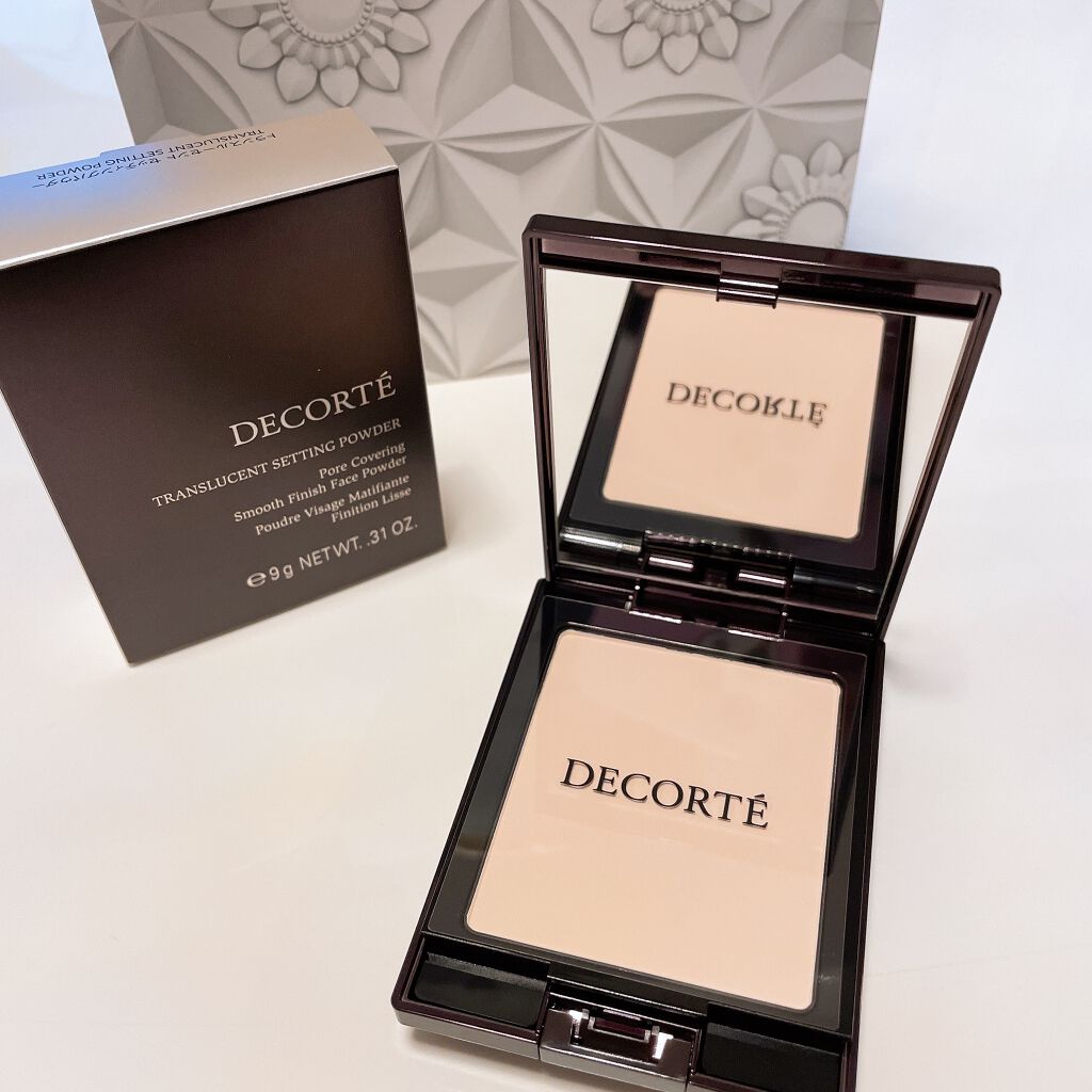 トランスルーセント セッティングパウダー/DECORTÉ/プレストパウダーを使ったクチコミ(1枚目)