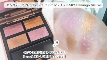 Celvoke ポリフォニック ブラッシュのクチコミ「___

先行発売中👶🏻💜💜
新作アイシャドウ爆速レポ🪽🪽

___

Celvoke ヴァテ.....」（3枚目）