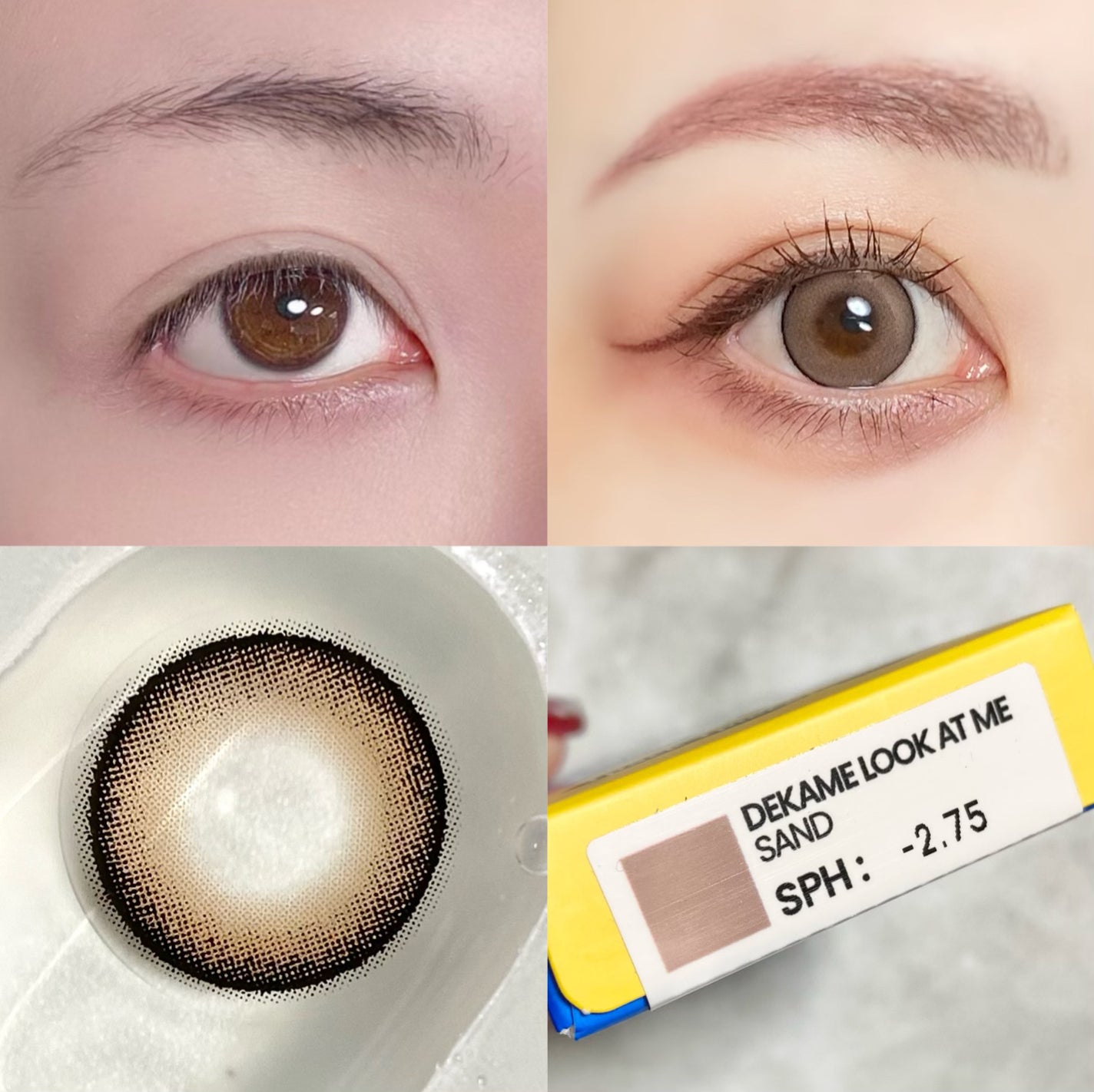 DEKAME/蜜のレンズ/カラーコンタクトレンズを使ったクチコミ(2枚目)