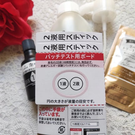 泡カラー/リーゼ/ヘアカラーを使ったクチコミ(5枚目)