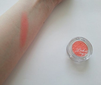 ルックアット マイアイ カフェ/ETUDE/単色アイシャドウを使ったクチコミ(1枚目)