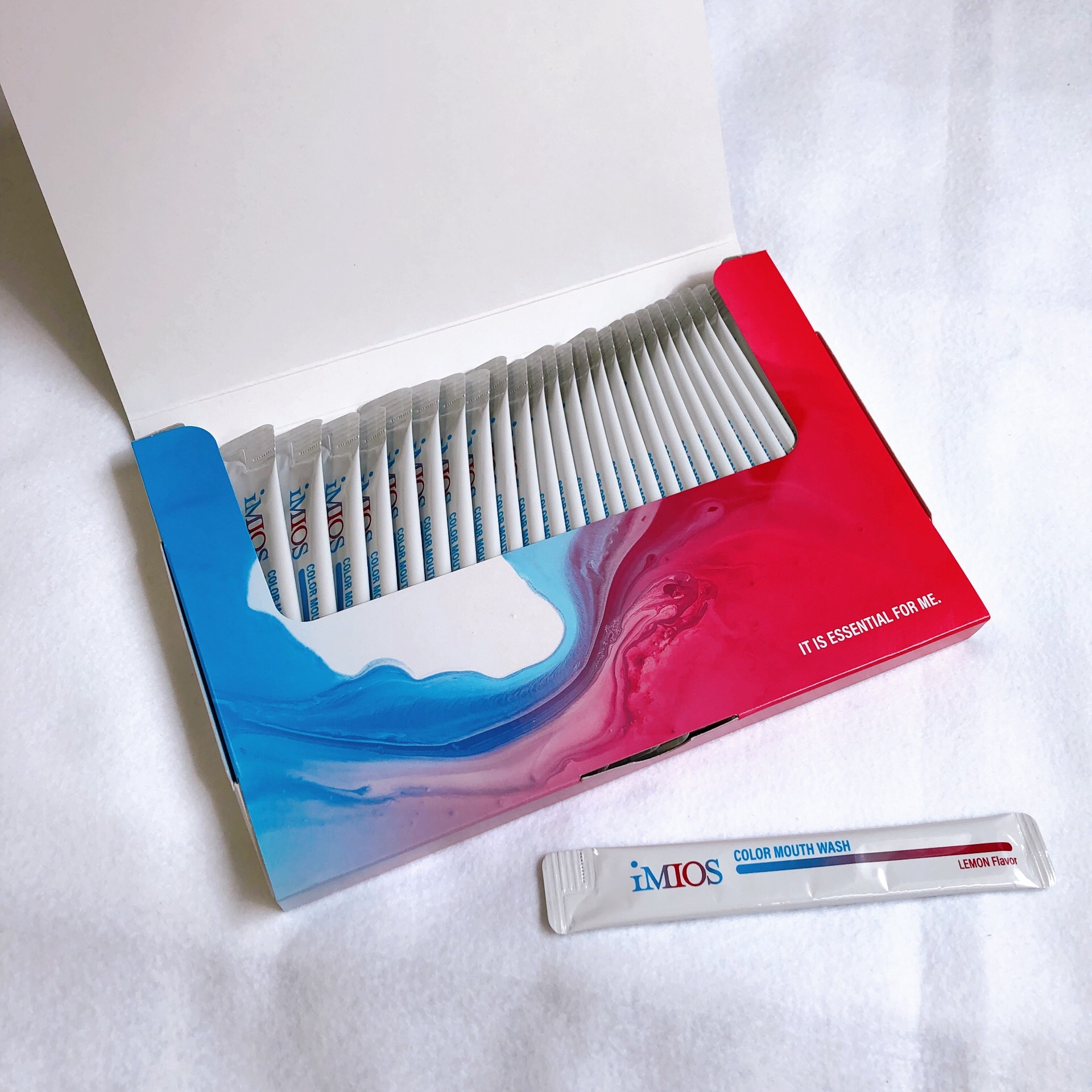 カラーマウスウォッシュ/iMIOS/マウスウォッシュ・スプレーを使ったクチコミ（2枚目）