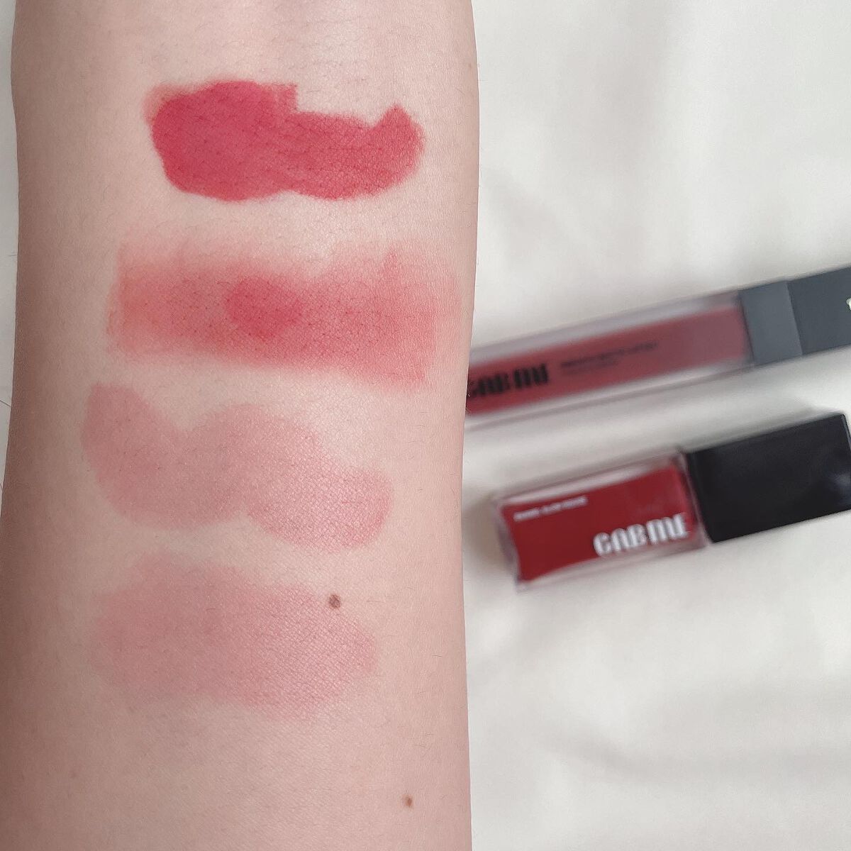 スムースマットリップティント/GAB ME/リップティントを使ったクチコミ(6枚目)