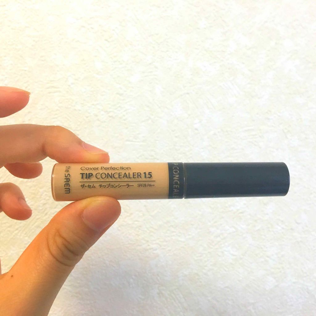 カバーパーフェクション チップコンシーラー/the SAEM/リキッドコンシーラーを使ったクチコミ（1枚目）