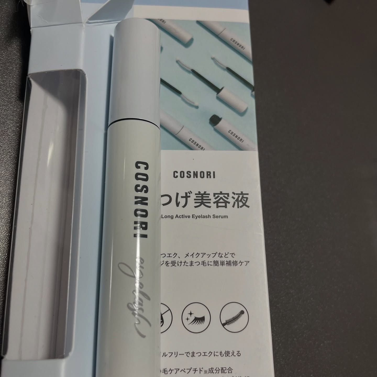 ロングアクティブアイラッシュセラム/COSNORI/まつげ美容液を使ったクチコミ（3枚目）