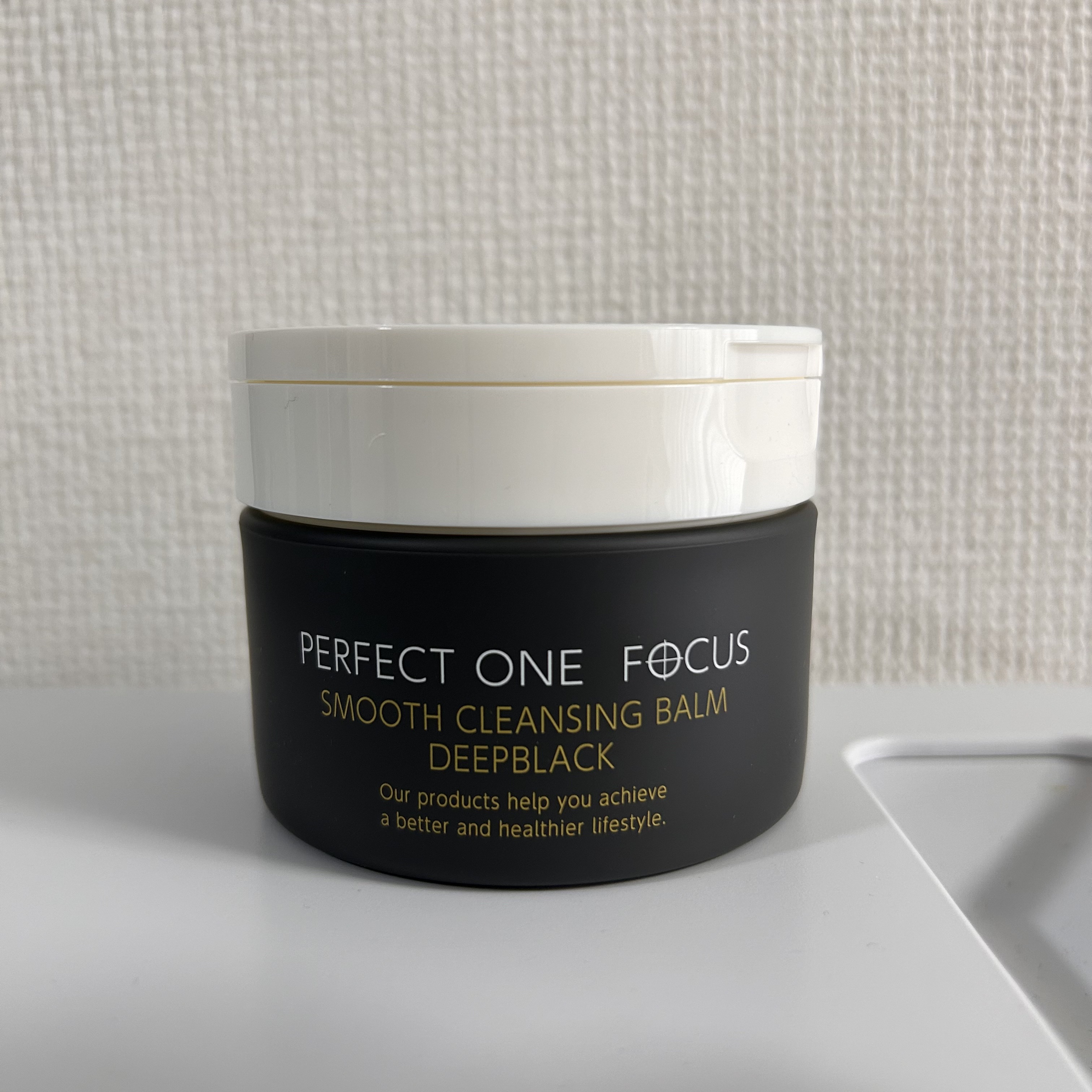 パーフェクトワンフォーカス スムースクレンジングバーム ディープブラック/PERFECT ONE  FOCUS/クレンジングバームを使ったクチコミ（1枚目）