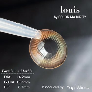 ルイ バイ カラーマジョリティー /louis by COLOR MAJORITY/カラーコンタクトレンズを使ったクチコミ（3枚目）