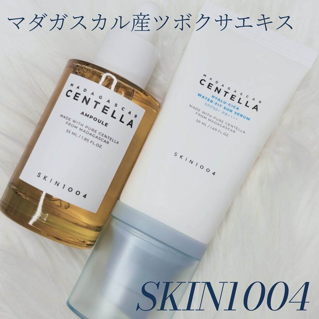 ヒアルーシカ ウォーターフィット サンセラム/SKIN1004/日焼け止めローションを使ったクチコミ（1枚目）