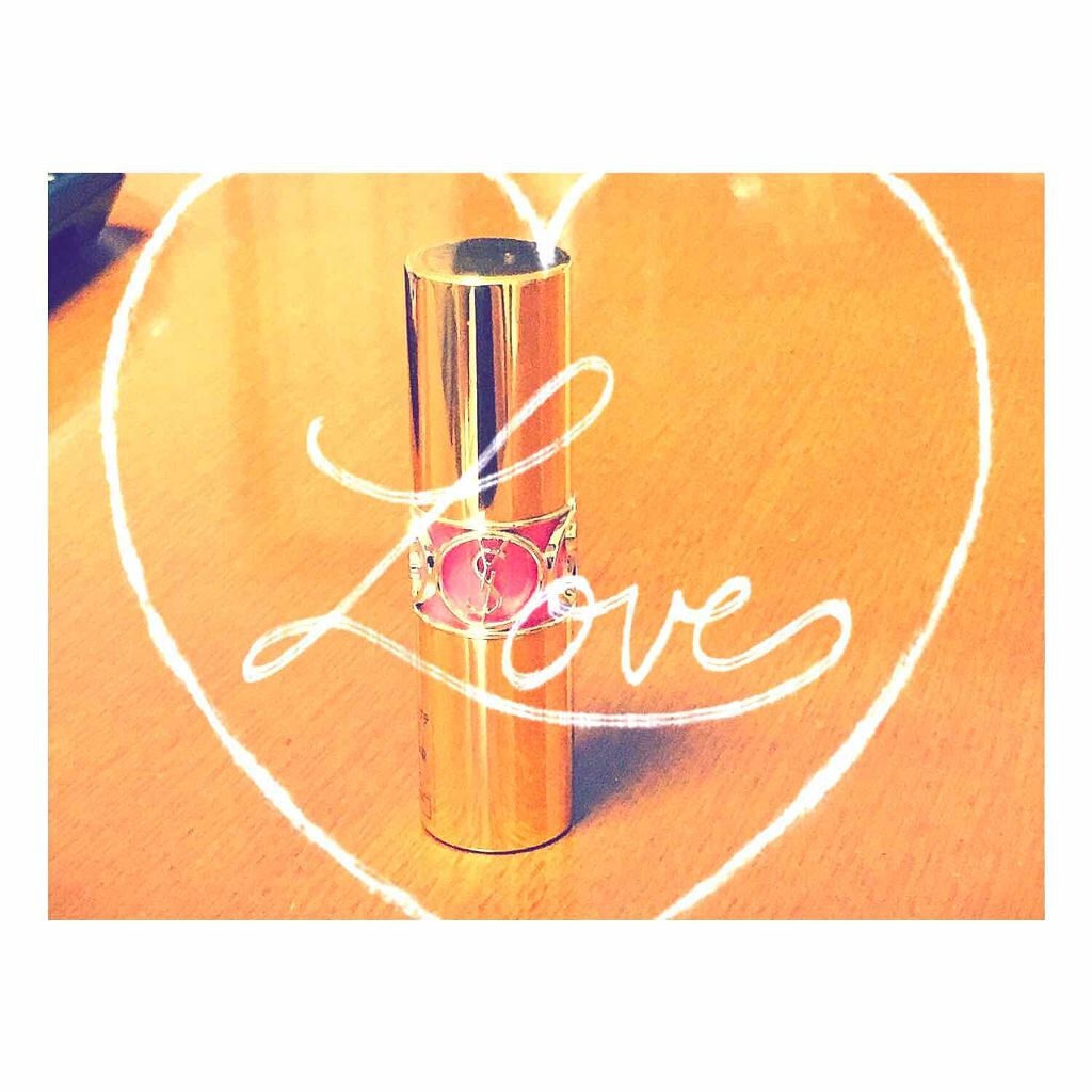 ルージュ ヴォリュプテ シャイン/YVES SAINT LAURENT BEAUTE/口紅を使ったクチコミ(1枚目)