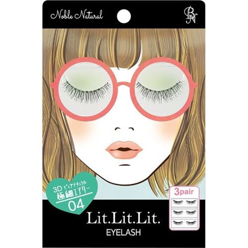Lit.Lit.Lit.　3Dアイラッシュ Noble Natural TDE-04