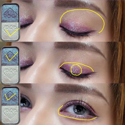 キャンディーボックスアイシャドウ/FOMOMY/アイシャドウパレットを使ったクチコミ(3枚目)