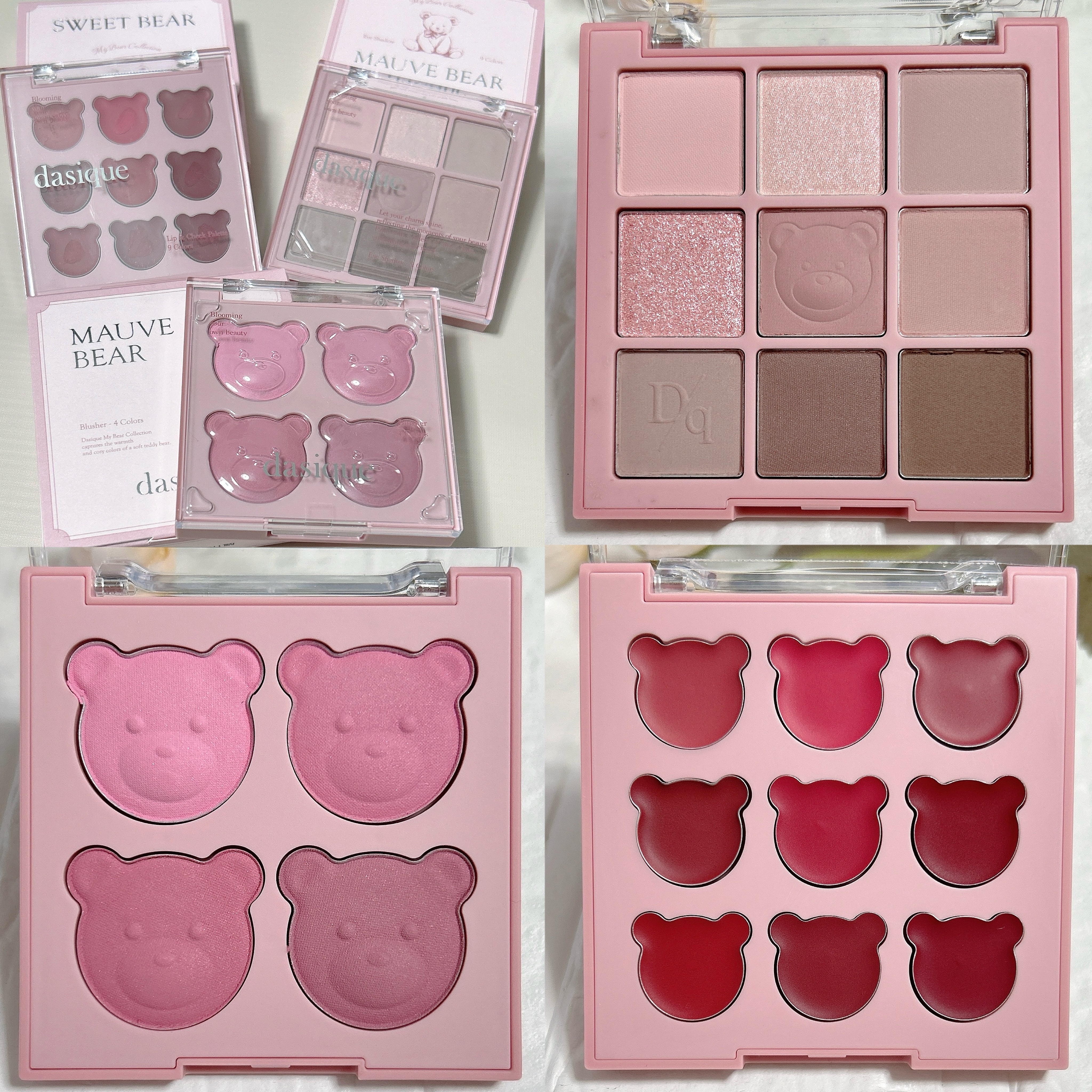 もにゅ様専用　dasique アイシャドウ＆チークパレット u0026リップ dasique ⁄ シャドウパレット 04 パステルドリームの公式商品情報｜美容