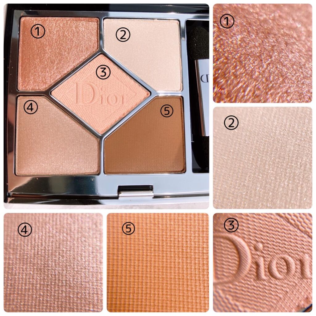 【旧】サンク クルール クチュール/Dior/アイシャドウパレットを使ったクチコミ(3枚目)