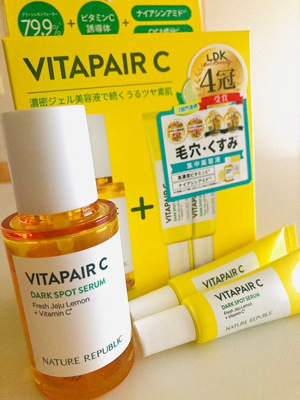 ビタペアC 集中美容液スペシャルセット/ネイチャーリパブリック/美容液を使ったクチコミ(1枚目)