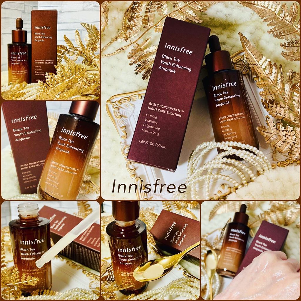 ブラックティー ユース セラム/innisfree/美容液を使ったクチコミ(5枚目)