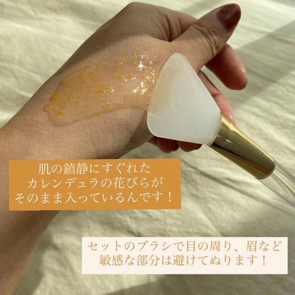 リアルカレンデュラピールオフパック/APRILSKIN/ピーリングを使ったクチコミ(3枚目)
