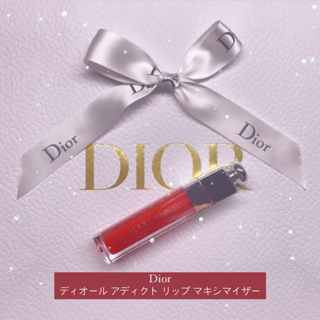 【旧】ディオール アディクト リップ マキシマイザー 015 チェリー/Dior/リップグロスを使ったクチコミ（1枚目）
