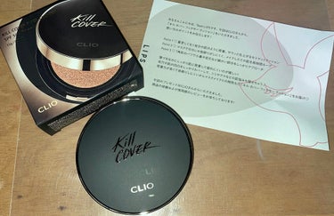 キル カバー フィクサー クッション/CLIO/クッションファンデーションを使ったクチコミ（1枚目）