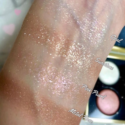 ピンク グロウ リュクス アイシャドウ パレット/BOBBI BROWN/アイシャドウパレットを使ったクチコミ(6枚目)